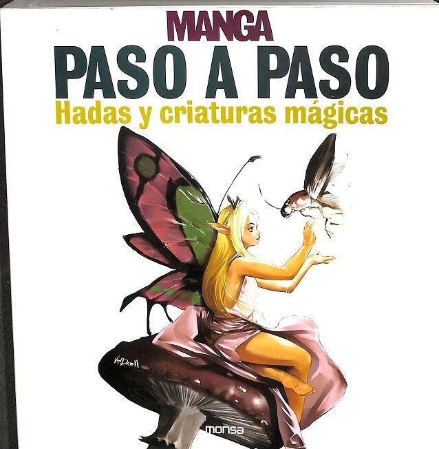 Manga Paso a Paso. Hadas y Criaturas Mágicas.