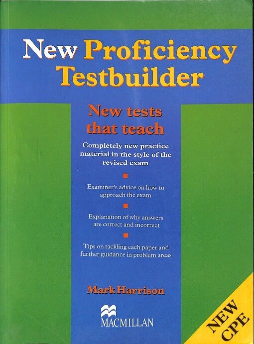 New Proficiency Testbuilder -key