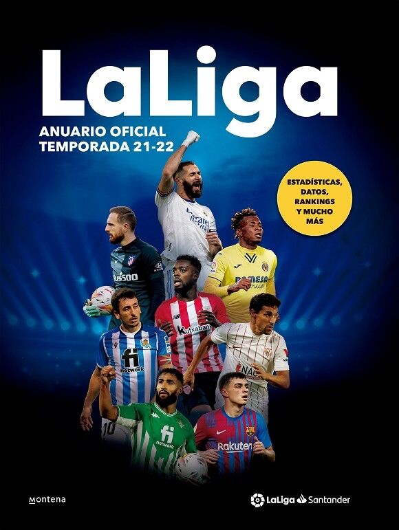 La Liga Anuario Oficial Temporada 21-22 con Todas los Datos y Estadísticas Que Necesitas