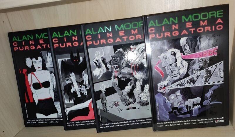 Alan Moore (4 Tomos Cinema Purgatorio)