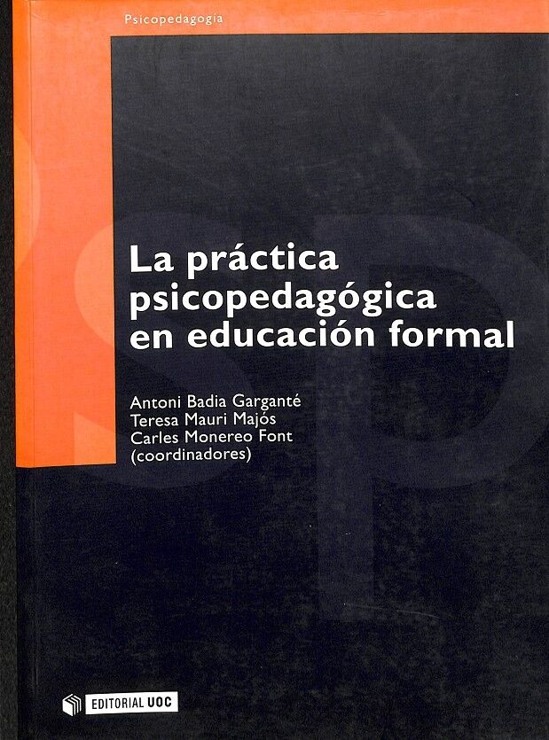 La Práctica Psicopedagógica en Educación Formal