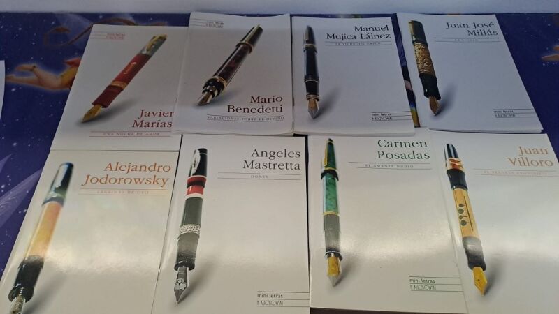 Mini Letras Coleccionable 8 Libros Literatura Mini Kliczkowski