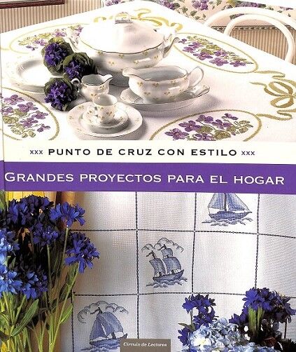 Decoración del Hogar Punto de Cruz con Estilo Grandes Proyectos del Hogar