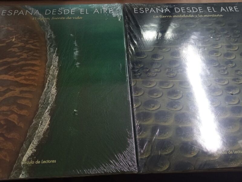 España Desde el Aire el Agua, Fuente de Vida - la Tierra Modelada y la Montaña - 2 Vol - Precintado
