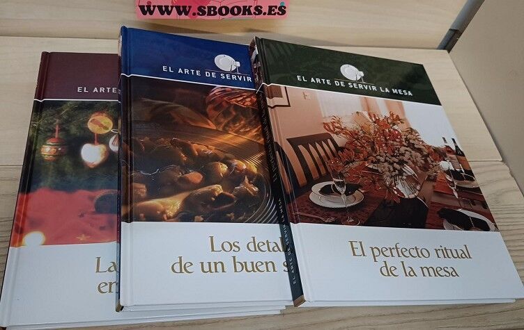 El Arte de Servir la Mesa 3 Vol