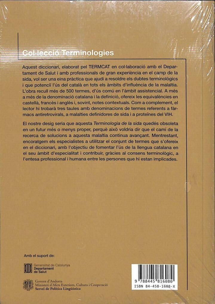 Terminologia de la Sida (Precintado) .