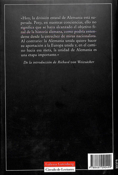 De Alemania a Europa. el Impulso de la Historia