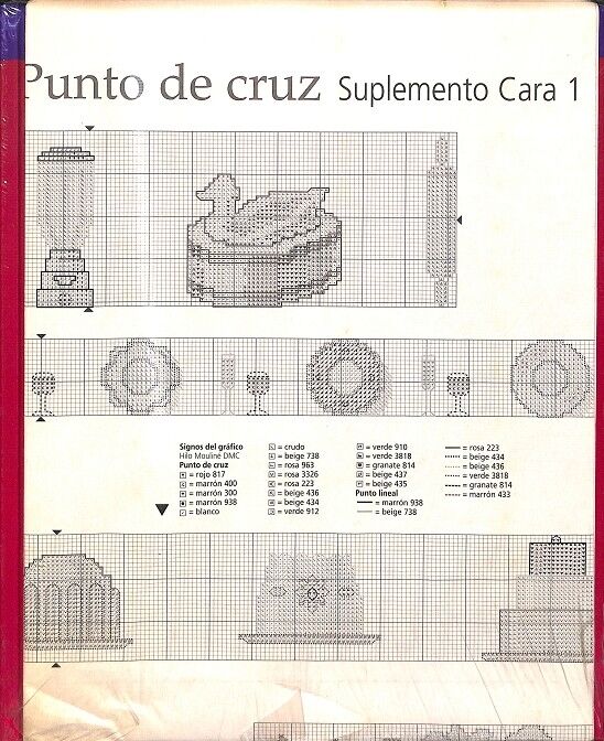 Punto de Cruz Mas de 100 Proyectos Explicados Paso a Paso