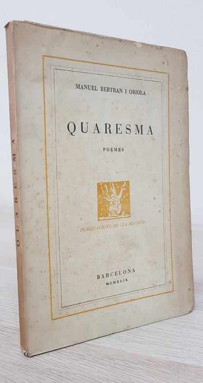 Quaresma (Poemes) .