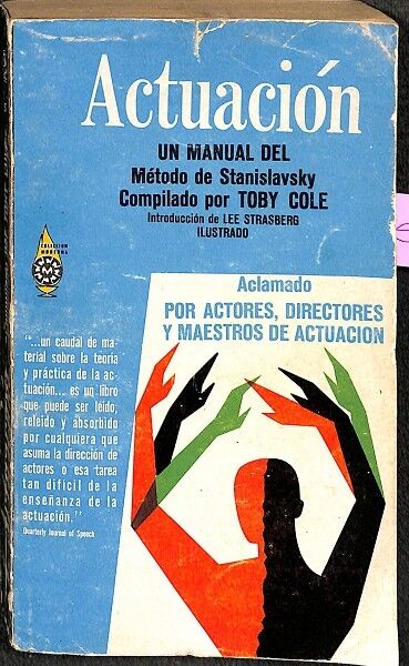 Actuación - un Manual del Método de Stanislavsky