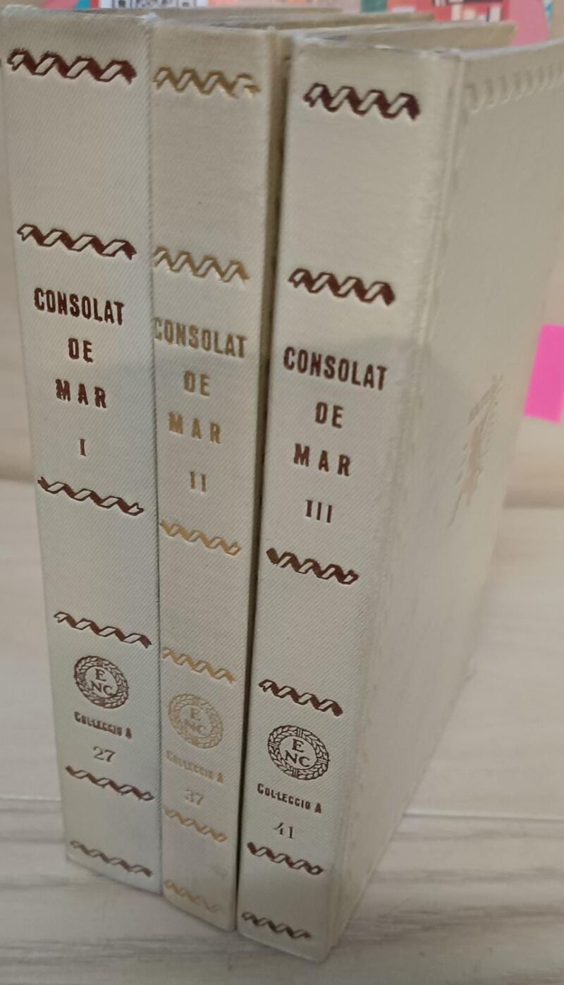 Consolat de Mar 3 Vol