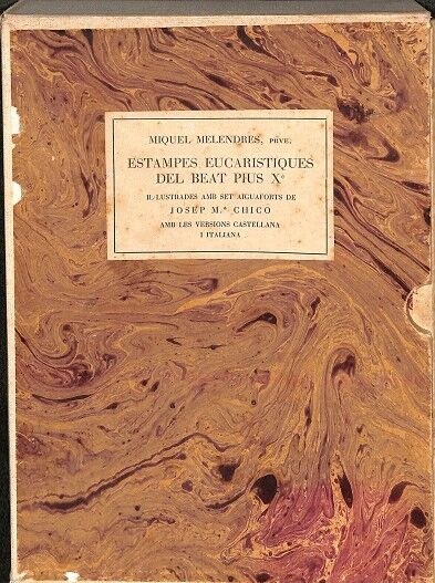 Estampes Eucaristiques del Beat Pius X.