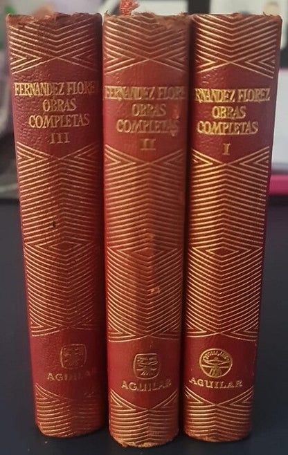 Wenceslao Fernandez Flores Obras Completas Vol. I. II, III