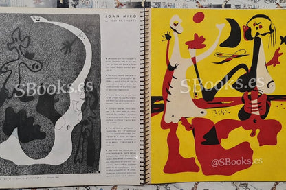 Lámina Artística Joan Miró – Revista D’ací i D’allà. Portada Ilustrada Estilo Miró