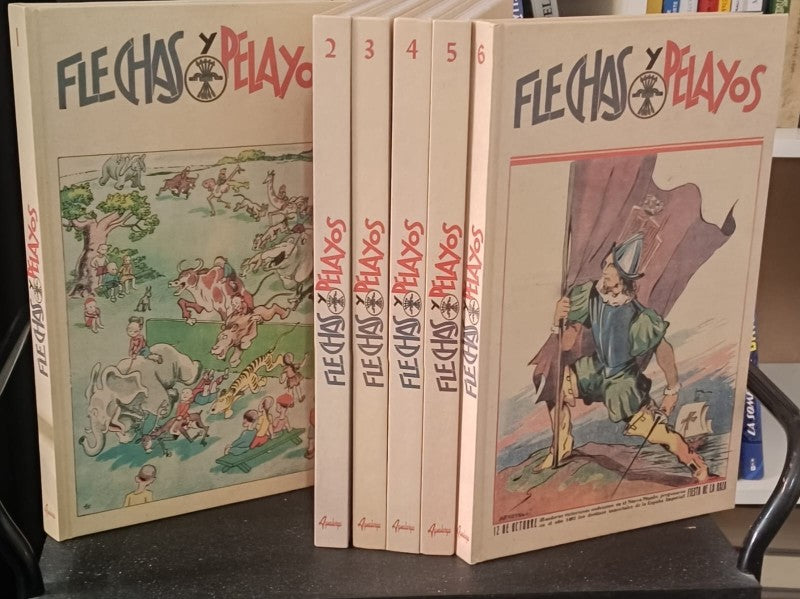 Flechas y Pelayos Vol. 1-6 Completa