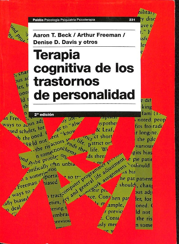 Terapia cognitiva de los trastornos de personalidad