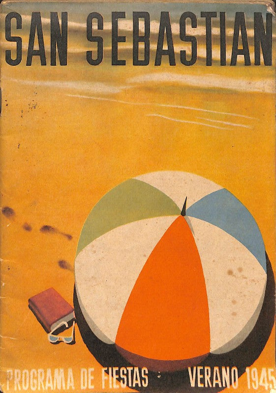 San Sebastián: Programa de Fiestas - Verano 1945