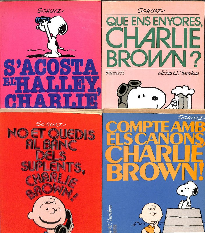 Charlie Brown! Vol: 29 - 38 - 39 - 42