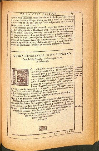 Llibre dels Secrets d'Agricultura, Casa Rústica i Pastoril