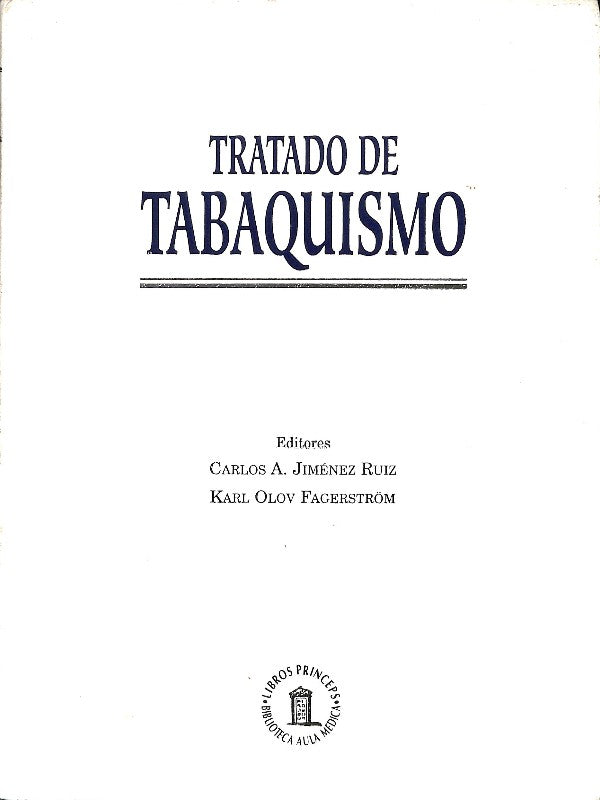 Tratado de Tabaquismo