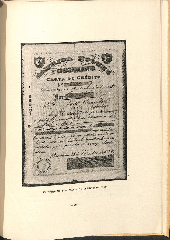 Banco Garriga Nogués 1829 - 1948