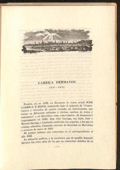 Banco Garriga Nogués 1829 - 1948