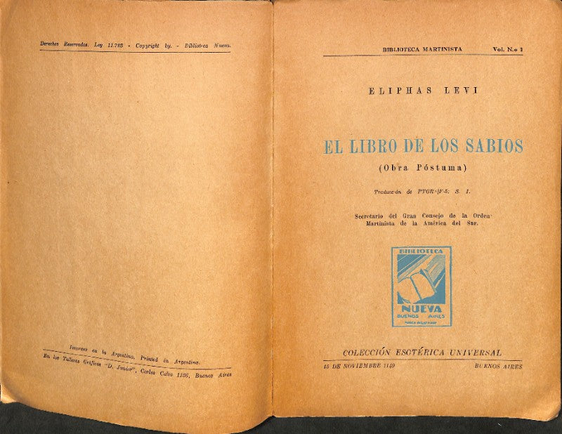 El Libro de los Sabios