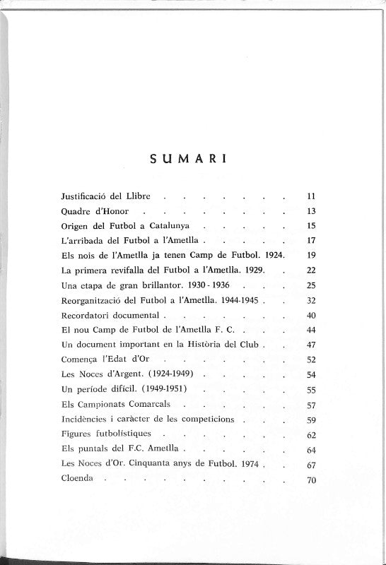 50 Anys de Futbol 1924-1974