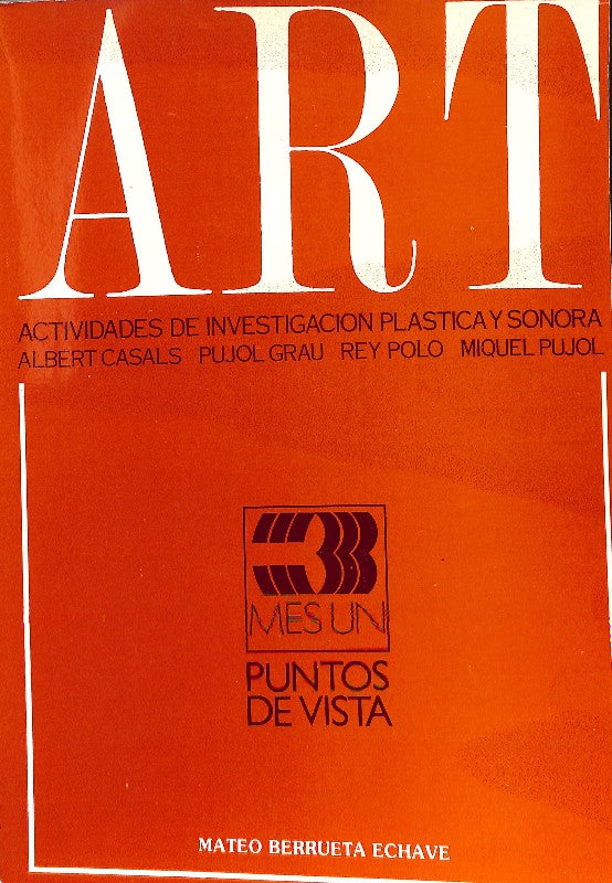 Art. Actividades de investigación plástica y sonora: