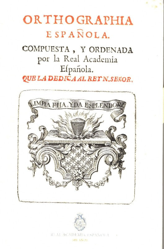 Ortographia Española