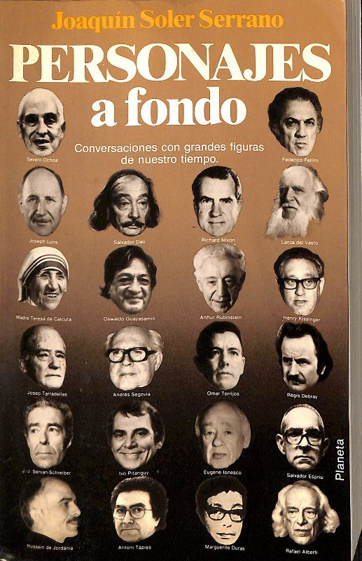 Personajes a Fondo: Conversaciones con Grandes Figuras de Nuestro Tiempo
