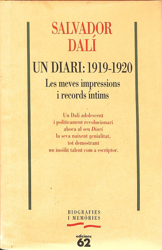 Un Diari: 1919-1920