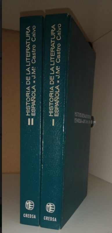 Historia de la Literatura Española (Obra completa en 2 tomos)