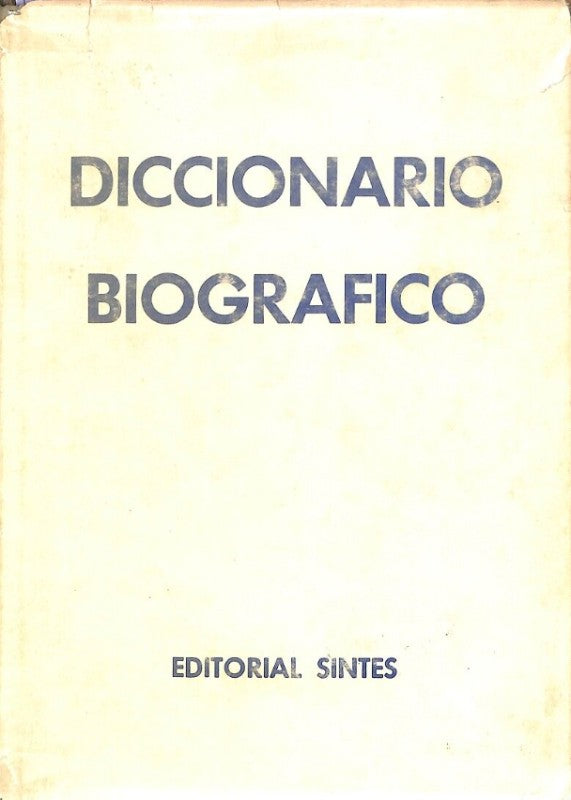 Diccionario Biográfico