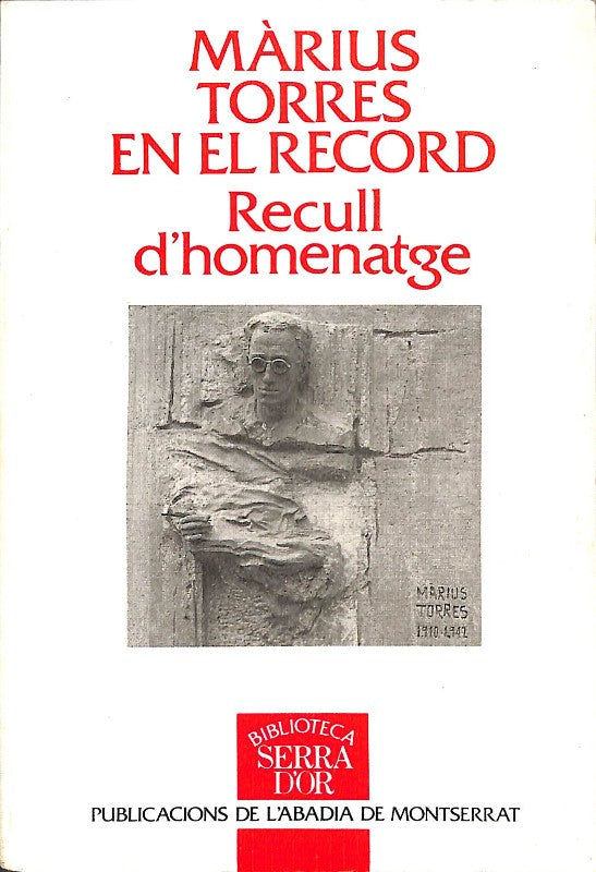 Màrius Torres en el Record. Recull d'homenatge