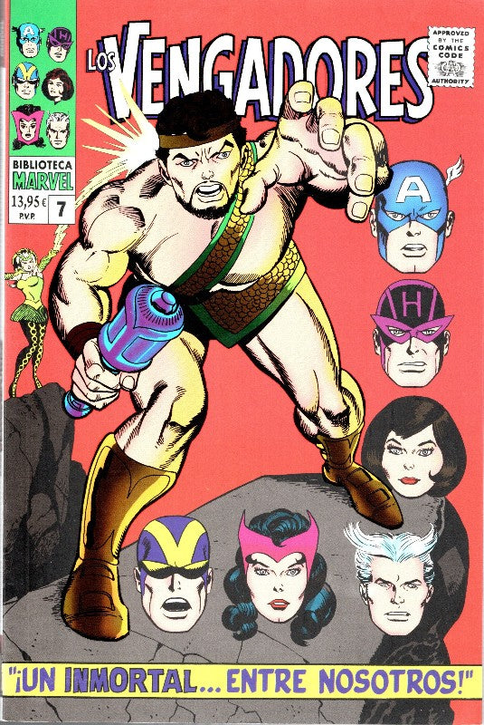 Los Vengadores 1967: ¡Un inmortal... entre nosotros! Vol. 7