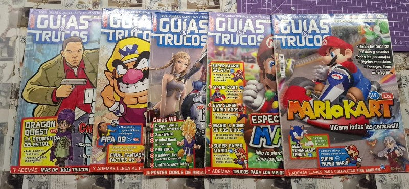Guías & Trucos para Nintendo DS y Wii - Especiales Hobby Consolas Nº 2, 3, 5, 8 y 9