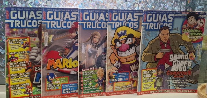 Guías & Trucos para Nintendo DS y Wii - Especiales Hobby Consolas Nº 2, 3, 5, 8 y 9