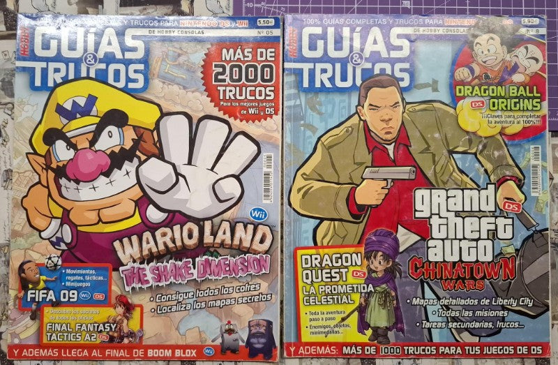 Guías & Trucos para Nintendo DS y Wii - Especiales Hobby Consolas Nº 2, 3, 5, 8 y 9