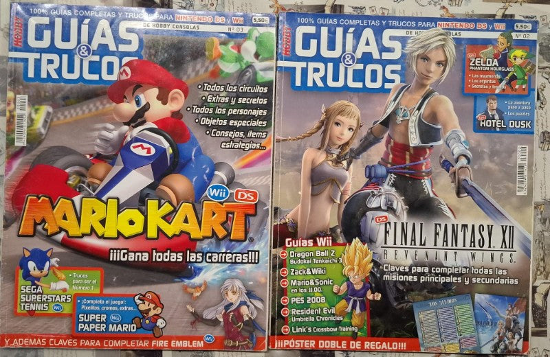 Guías & Trucos para Nintendo DS y Wii - Especiales Hobby Consolas Nº 2, 3, 5, 8 y 9