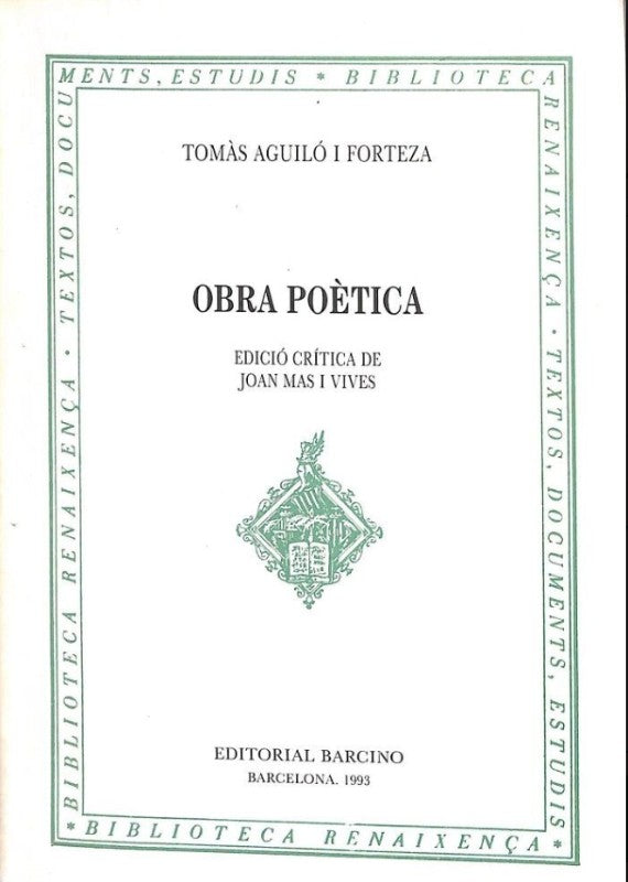 Obra Poética