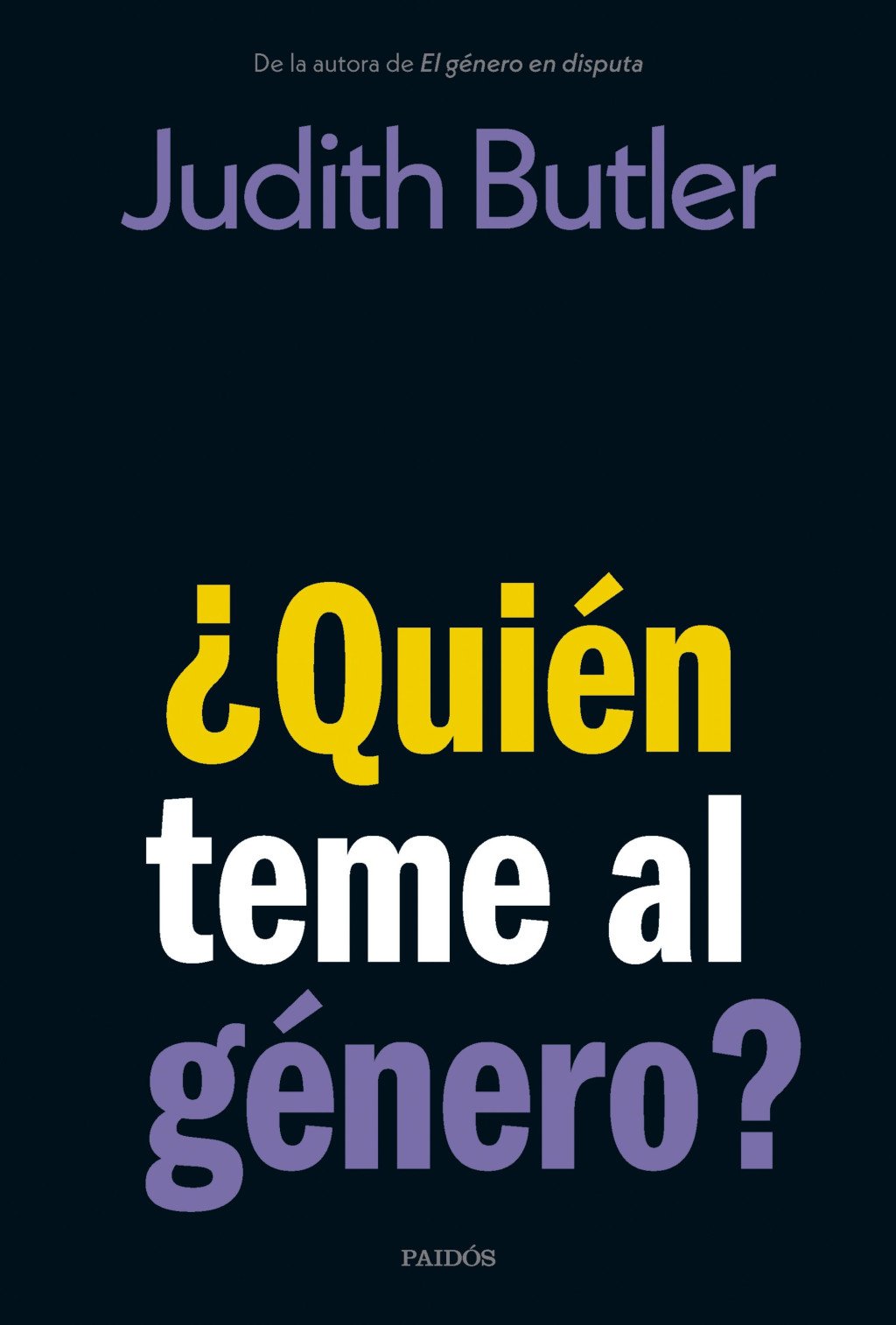 ¿Quién Teme Al Género?