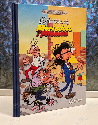 La Historia de Mortadelo y Filemón ✦ Firmado + Dibujo original de Francisco Ibáñez ✦