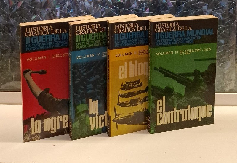 Historia Gráfica de la II Guerra Mundial - Obra Completa Vol. 1 al 4 Vol.