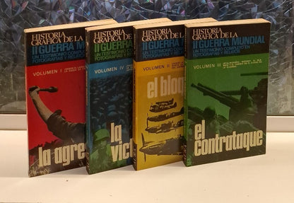 Historia Gráfica de la II Guerra Mundial - Obra Completa Vol. 1 al 4 Vol.