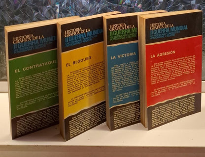 Historia Gráfica de la II Guerra Mundial - Obra Completa Vol. 1 al 4 Vol.