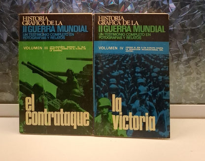 Historia Gráfica de la II Guerra Mundial - Obra Completa Vol. 1 al 4 Vol.