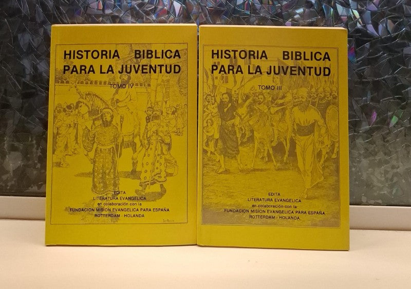 Historia Bíblica para la Juventud - Obra Completa Vol. 1 al 4