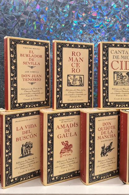 Lote Biblioteca de Plata de los Clásicos Españoles (10 Volúmenes)