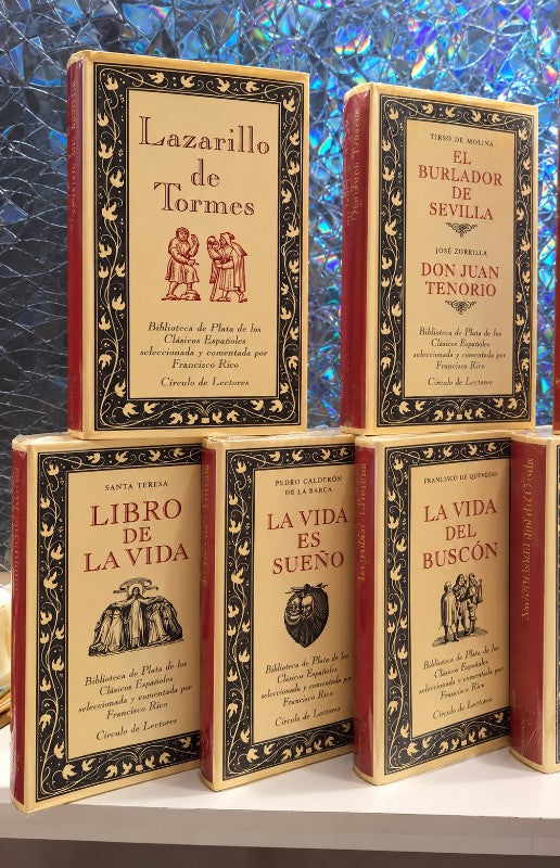Lote Biblioteca de Plata de los Clásicos Españoles (10 Volúmenes)